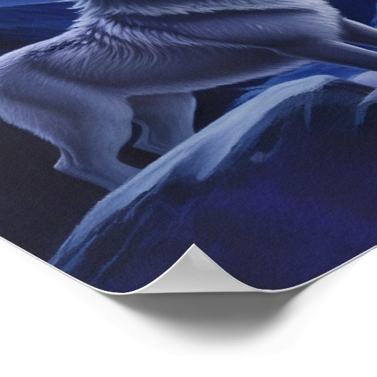 Poster Imprimer, Papier d'affiche de valeur (Matte) (Coin)