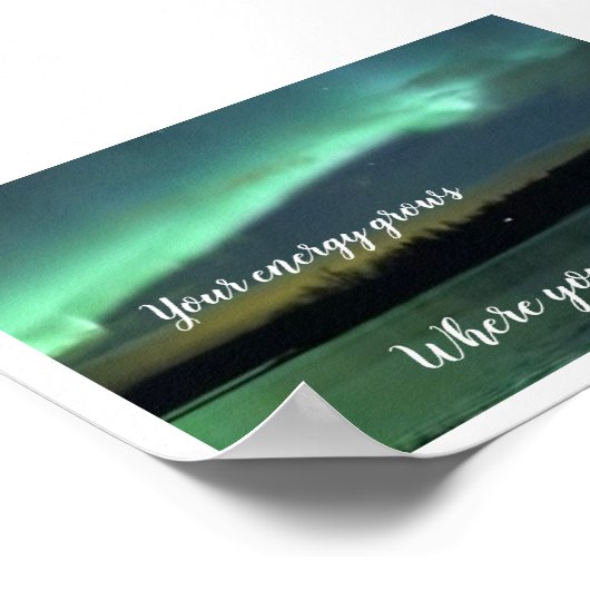 Poster Imprimer, Papier d'affiche de valeur (Matte) (Coin)