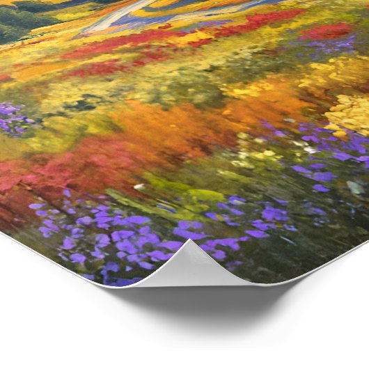 Poster Imprimer, Papier d'affiche de valeur (Matte) (Coin)