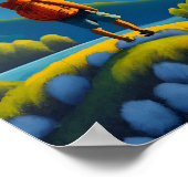 Poster Imprimer, Papier d'affiche de valeur (Matte) (Coin)