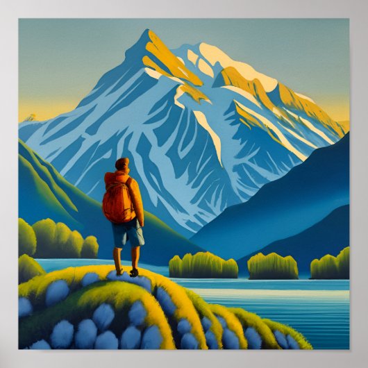 Poster Imprimer, Papier d'affiche de valeur (Matte) (Devant)