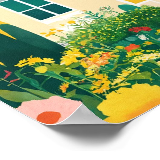 Poster Imprimer, Papier d'affiche de valeur (Matte) (Coin)