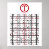 Poster Imprimer, Papier d'affiche de valeur (Matte) (Devant)