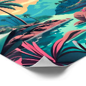 Poster Imprimer, Papier d'affiche de valeur (Matte) (Coin)