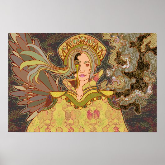 Poster Imprimer, Papier d'affiche de valeur (Matte) (Devant)