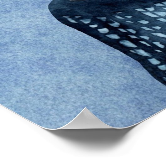 Poster Imprimer, Papier d'affiche de valeur (Matte) (Coin)