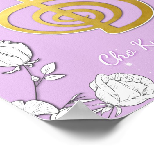 Poster Imprimer, Papier d'affiche de valeur (Matte) (Coin)