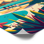 Poster Imprimer, Papier d'affiche de valeur (Matte) (Coin)