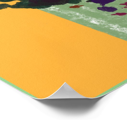 Poster Imprimer, Papier d'affiche de valeur (Matte) (Coin)