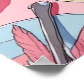 Poster Imprimer, Papier d'affiche de valeur (Matte) (Coin)