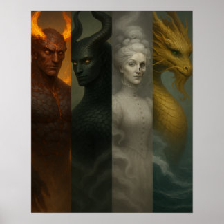 Poster Imprimer, Papier d'affiche de valeur (Matte)