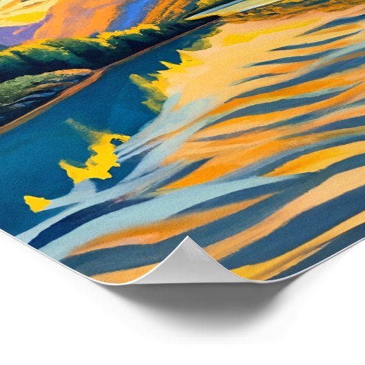 Poster Imprimer, Papier d'affiche de valeur (Matte) (Coin)