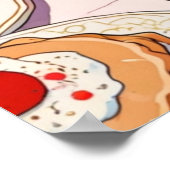 Poster Imprimer, Papier d'affiche de valeur (Matte) (Coin)