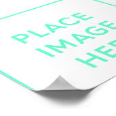 Poster Imprimer, papier d'affiche de valeur (Matte) - 6 p (Coin)