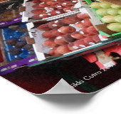 Poster Imprimer Paris Fruit (Coin)