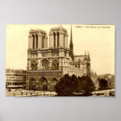 Poster Imprimer - Paris, Notre Dame (Devant)
