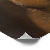 Poster Imprimer photo du Cheval du quartier américain (Coin)