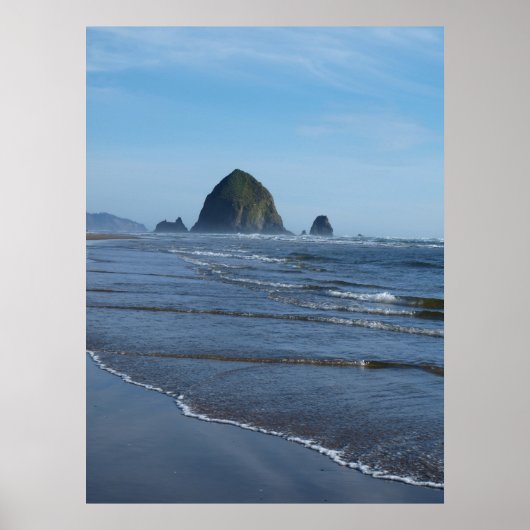 Poster Imprimer Plage de l'Oregon (Devant)