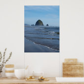 Poster Imprimer Plage de l'Oregon (Cuisine)