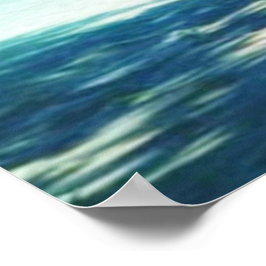 Poster Imprimer Plage tropicale (Coin)