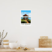 Poster Imprimer Port Aransas Texas Travel (Cuisine)