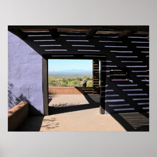 Poster Imprimer : Portail du désert (Devant)