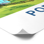 Poster Imprimer Portree Scotland Travel (Coin)