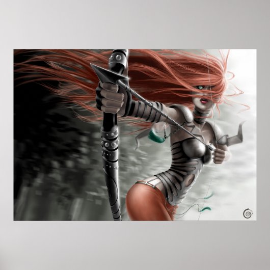 Poster IMPRIMER POSTER/CANVAS ・ Archer (Devant)