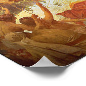 Poster Imprimer/Poster : Mucha - Apothéose des Slaves (Coin)