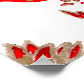 Poster Imprimer, Rabbit du Nouvel An chinois (Coin)