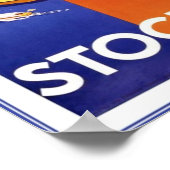 Poster Imprimer Retro Vintage Image Voyage Stockholm (Coin)