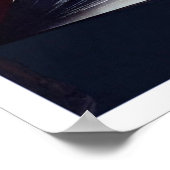 Poster Imprimer Retro Vintage Image Voyage Train Canada (Coin)