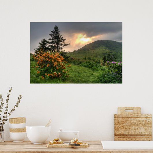 Poster Imprimer Roan Mountain Art (Cuisine)
