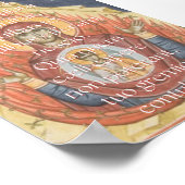 Poster Imprimer Sancta et Immaculata (Coin)