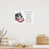 Poster Imprimer Schnauzer Art Miniature (Cuisine)