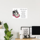 Poster Imprimer Schnauzer Art Miniature (Bureau à domicile)