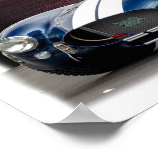 Poster Imprimer Shelby AC Cobra (Coin)