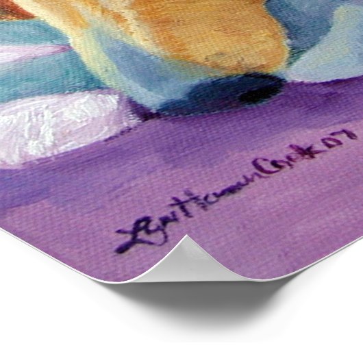 Poster Imprimer Shetland Sheepdog (Coin)