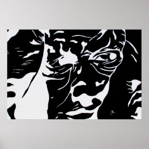 Poster Imprimer - Si le diable est en cours de route