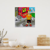 Poster Imprimer "SK8"- par Kev Moore (Cuisine)