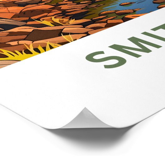 Poster Imprimer Smith Rock Oregon Travel (Coin)