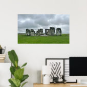 Poster IMPRIMER | Stonehenge 35 po x 20 po (Bureau à domicile)