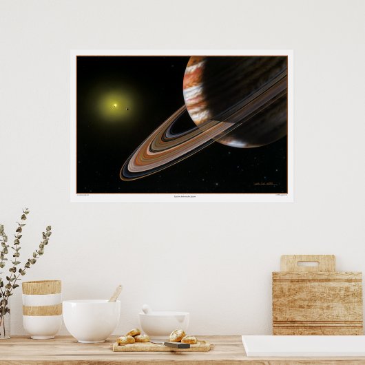 Poster Imprimer système Andromedae Upsilon (Cuisine)