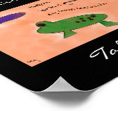 Poster Imprimer Tadpole Haiku (Coin)