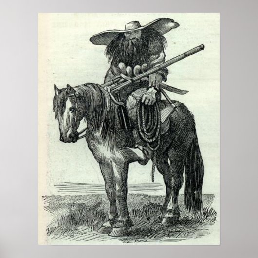 Poster Imprimer Texas Ranger (Devant)