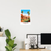 Poster Imprimer Tinghir Maroc (Bureau à domicile)