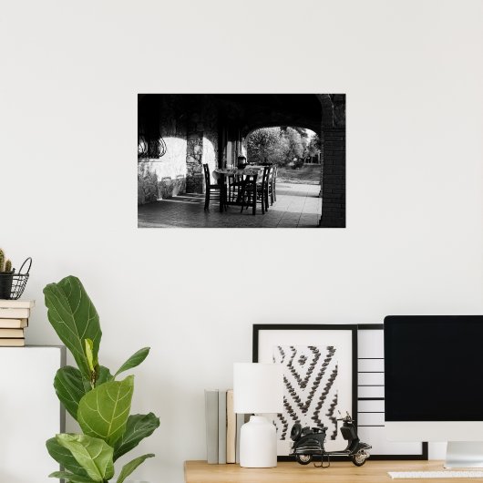 Poster Imprimer : Toscane intemporelle (Bureau à domicile)