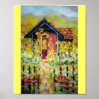 Poster Imprimer ...Tournesol Shack