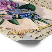 Poster Imprimer une carte postale française vintage (Coin)