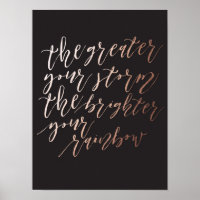 Imprimer une citation inspirée Rainbow